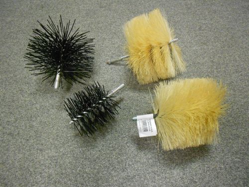 Polyamidové a fibrové kominické kartáče